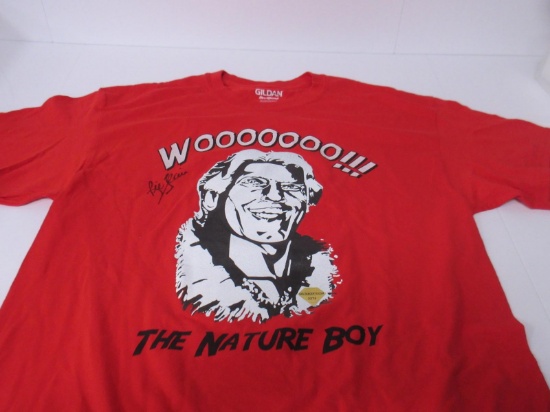 Ric Flair Signed Red Shirt GC COA