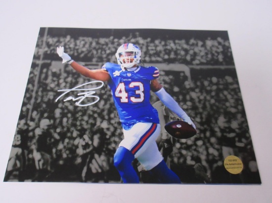 Terrel Bernard Signed 8x10 Photo Elite COA