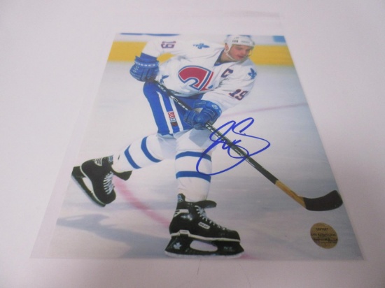 Joe Sakic Signed 8.5x11 Photo Elite COA