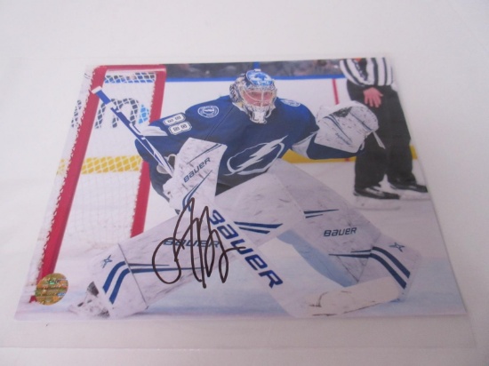 Andrei Vasilevskiy Signed 8x10 Photo Elite COA
