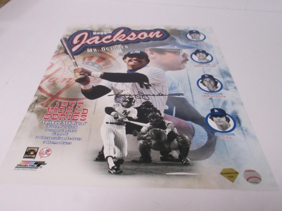 Reggie Jackson Signed 16x20 Photo GC COA