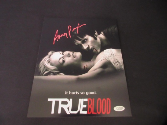 ANNA PAQUIN SIGNED 8X10 PHOTO WITH COA