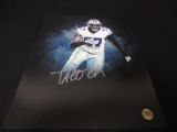 TACO CHARLTON SIGNED 11X14 PHOTO ELITE COA