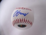 O'Neal Cruz Signed Baseball TSA COA