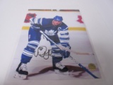 Doug Gilmour Signed 8.5x11 Photo Elite COA