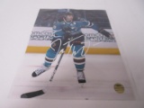 Joe Thornton Signed 8.5x11 Photo Elite COA