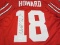 AUTHENTIC WILL HOWARD AUTOGRAPHED JERSEY JSA COA OHIO STATE