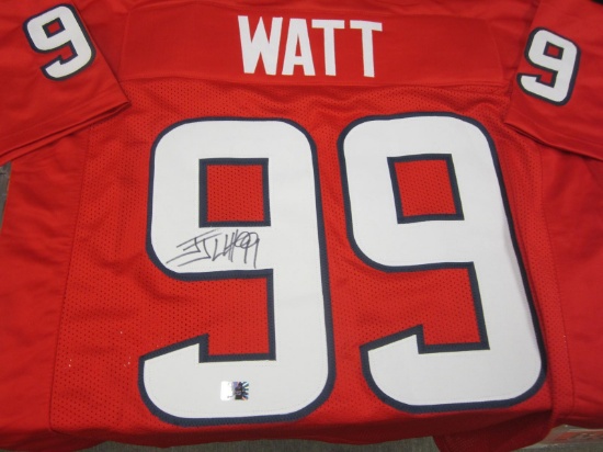 AUTHENTIC J.J. WATT AUTOGRAPHED JERSEY JJ WATT 99 COA