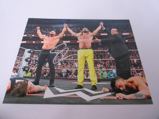 AUTHENTIC SETH ROLLINS AUTOGRAPHED 8X10 PHOTO WWE TSA COA