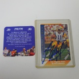 AUTHENTIC 1991 PACIFIC JIM EVERETT AUTOGRAPHED CARD COA