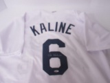 AUTHENTIC AL KALINE AUTOGRAPHED TIGERS 6 JERSEY TSA COA