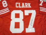 AUTHENTIC DWIGHT CLARK AUTOGRAPHED JERSEY GTSM COA 49ERS