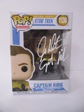AUTHENTIC WILLIAM SHATNER AUTOGRAPHED STAR TREK CAPTAIN KIRK FUNKO POP AUD COA