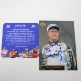 AUTHENTIC 1996 UPPER DECK SP MORGAN SHEPHERD AUTOGRAPHED CARD COA