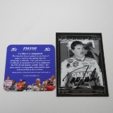 AUTHENTIC 2008 PRESS PASS TERRY LABONTE AUTOGRAPHED CARD COA