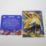 AUTHENTIC 2003 WHEELS HIGH GEAR SCOTT RIGGS AUTOGRAPHED CARD COA