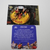 AUTHENTIC 1996 UPPER DECK SP STERLING MARLIN AUTOGRAPHED RPM CARD COA