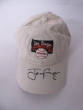 AUTHENTIC TONY GWYNN AUTOGRAPHED COOPERSTOWN BASEBALL CAP GOLDEN COA
