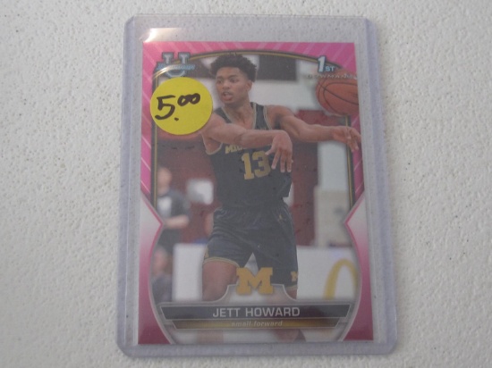 2023 BOWMAN U CHROME JETT HOWARD PINK
