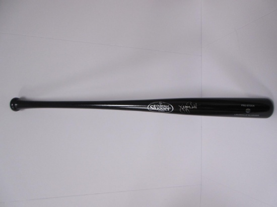 GEORGE BRETT SIGNED BASEBALL BAT WITH COA