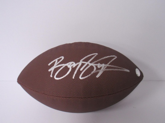BARRY SANDERS SIGNED FOOTBALL WITH COA