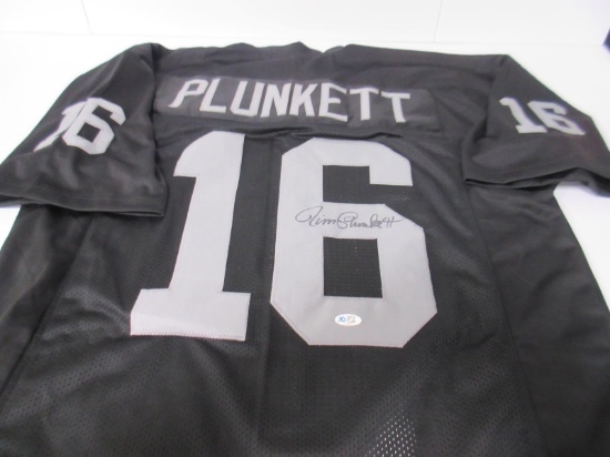Jim Plunkett Signed Jersey FSG COA