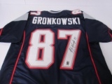 Rob Gronkowski Signed Jersey Player Holo