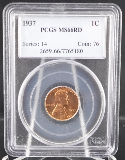 1937 Wheat Cent
