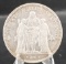 1877 A 5 Francs Silver Coin