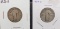(2) Standing Liberty Quarters