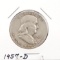 1957-D Franklin Half Dollar