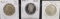 (3) Kennedy Half Dollars