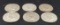 (6) 40% Silver Kennedy Half Dollars