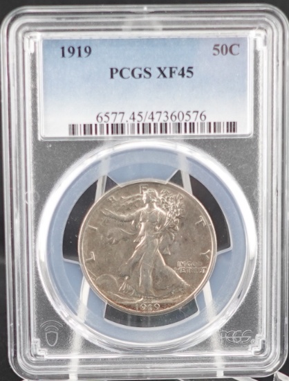 1919 Walking Liberty Half Dollar