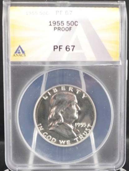 1955 Franklin Half Dollar