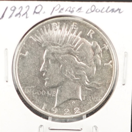 1922-D Peace Dollar