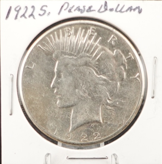1922-S Peace Dollar
