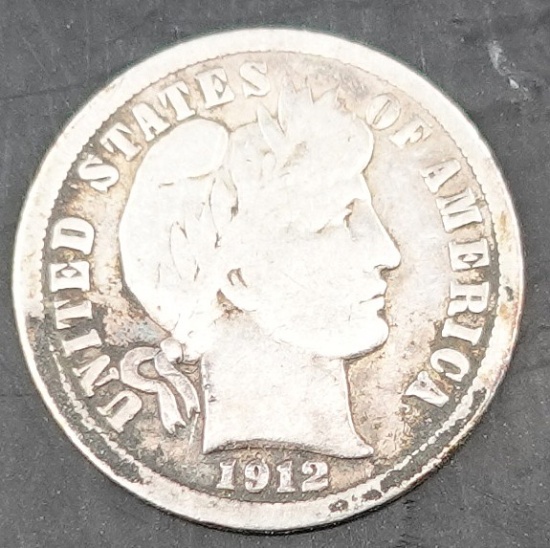 1912-S and 1912-D Barber Dimes