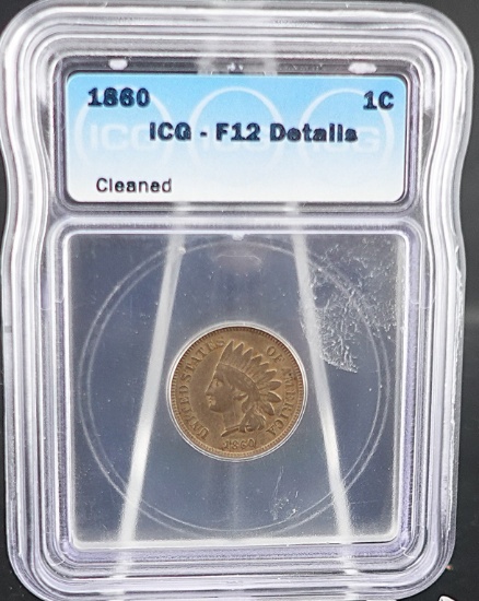 1860 Indian Head Cent