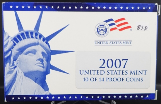 2007 14 Coin Mint Proof Set