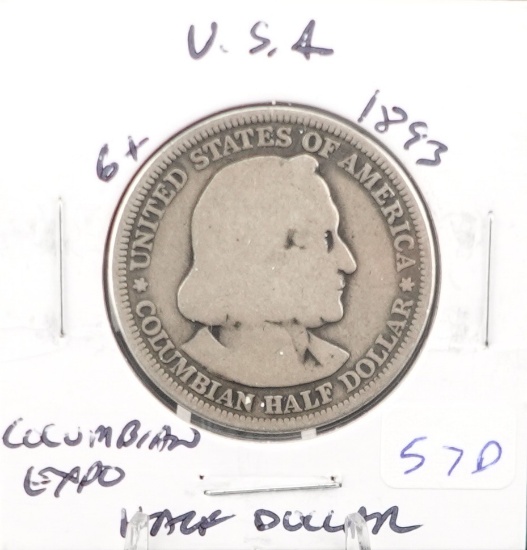 1893 Columbian Half Dollar