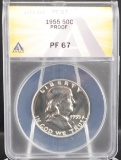 1955 Franklin Half Dollar