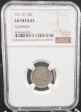 1911-D Barber Dime
