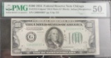 1934 Federal Reserve Note Chicago $100 Bill