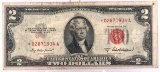 1953-A $2 Red Seal Star Note