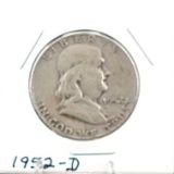 1952-D Franklin Half Dollar