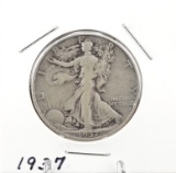 1937 Walking Liberty Half Dollar