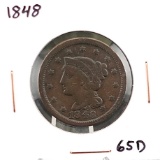 1848 Braided Hair Large Cent