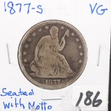 1877-S Seated Half Dollar