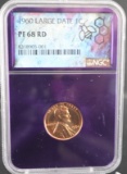 1960 Lincoln Cent Red